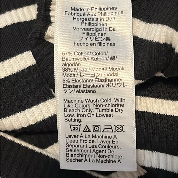 J. Crew Long Sleeve Ribbed T - Picture 7 of 8